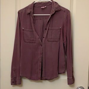 Rayon button up